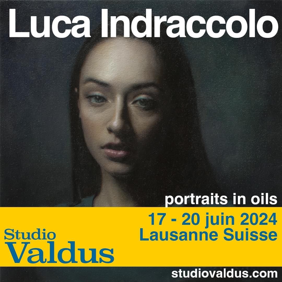 Oil portrait workshop with Luca Indraccolo