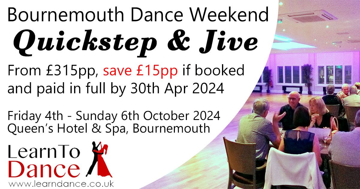 Bournemouth Quickstep & Jive Dance Weekend