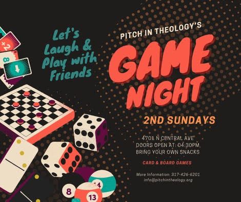 Pitch in Theology - Game Night