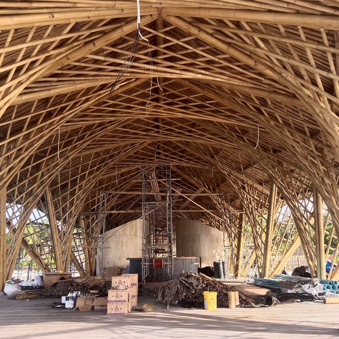 Big Mike's Bamboo Pavilion Building Workshop