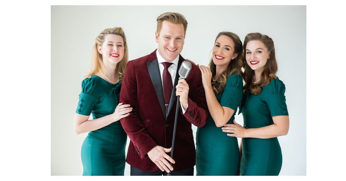 "A Bing Crosby Christmas" with Broadway's Jared Bradshaw, featuring the music of the Andrews Sisters