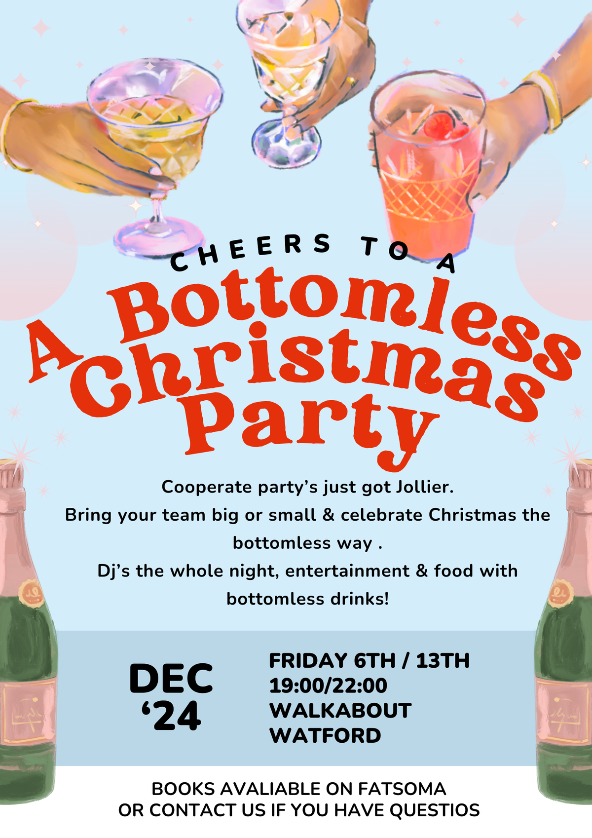 THE BOTTOMLESS CHRISTMAS BRUNCH