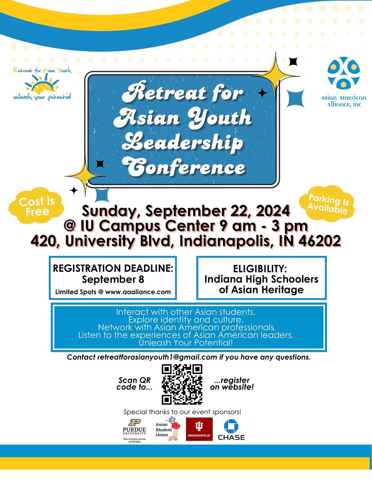 2024 Retreat for Asian Youth Leadership Conference