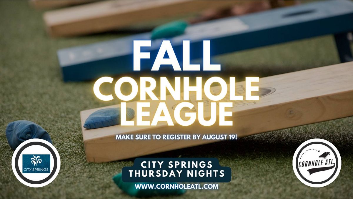 Fall Cornhole League in Sandy Springs on Thursday Nights