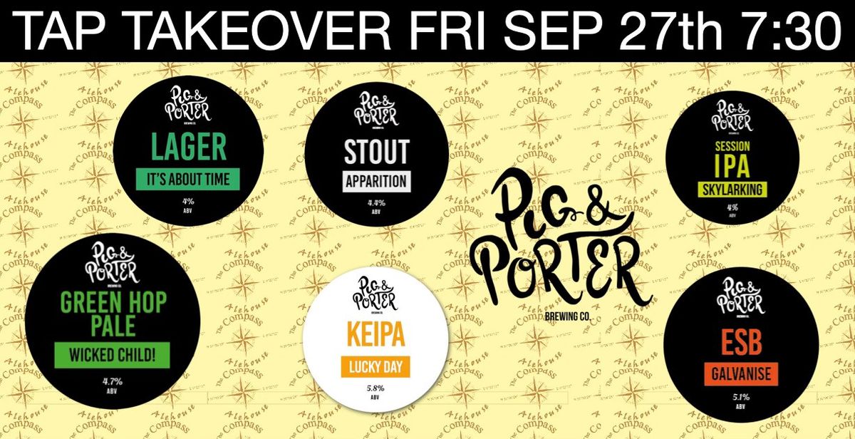 Pig & Porter Tap Takeover