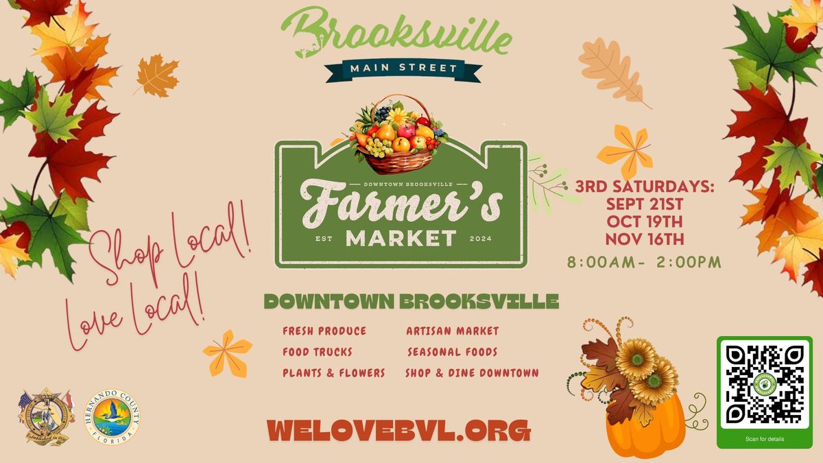 Downtown Brooksville Farmer's Market