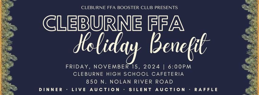 Cleburne FFA Holiday Benefit