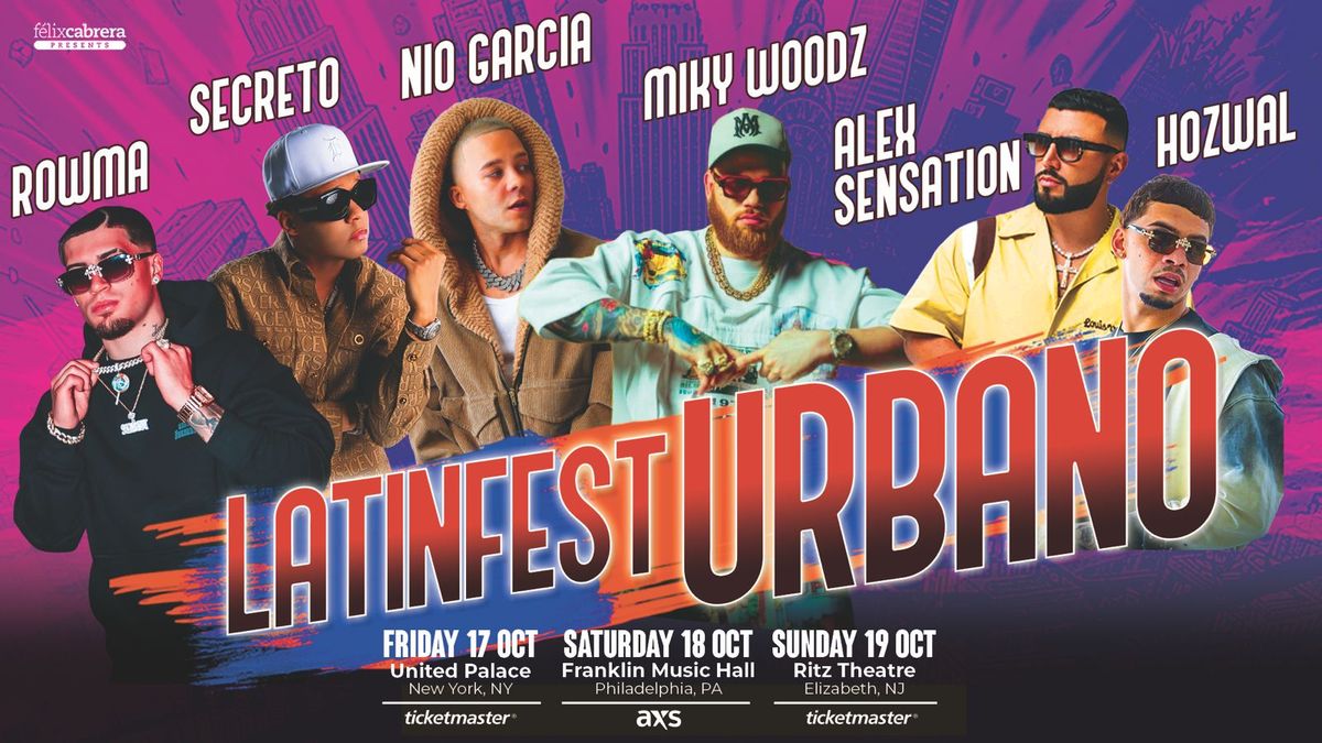Parking Latinfest Urbano with Miky Woodz, Nio Garcia