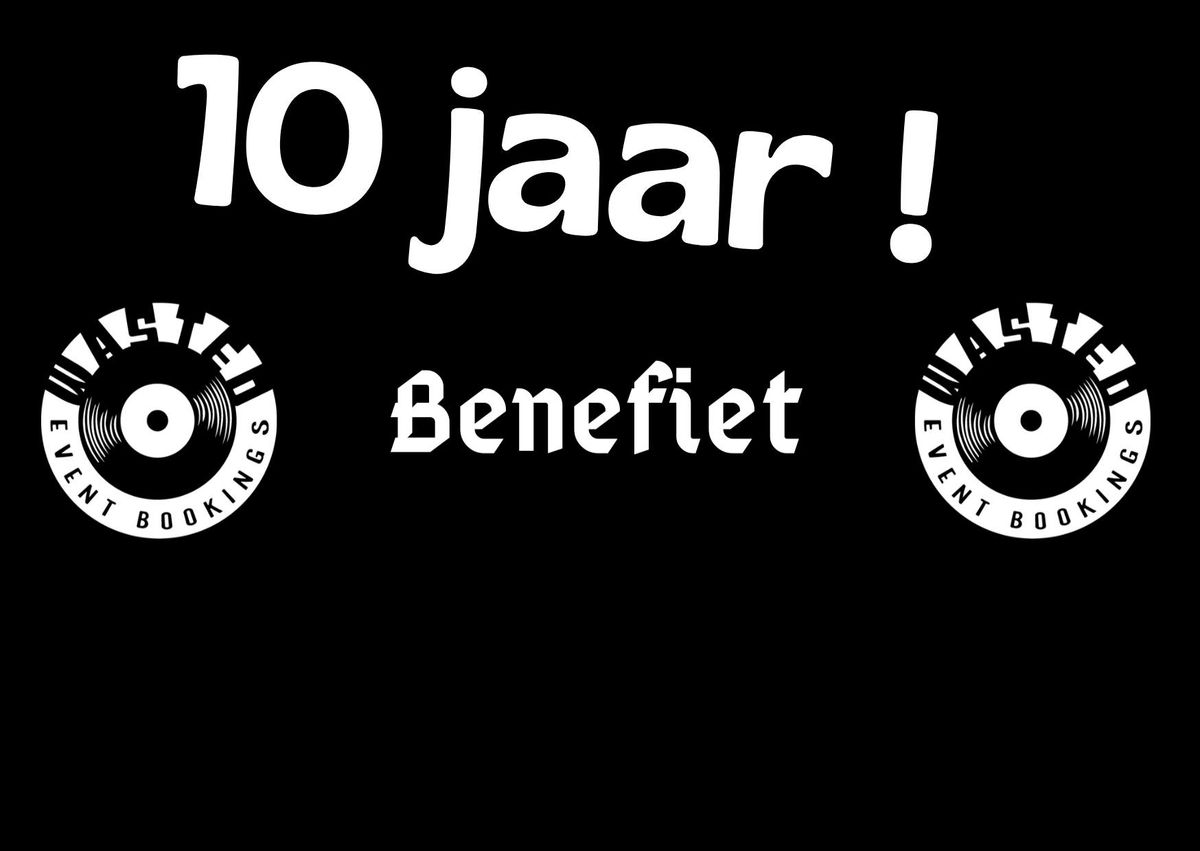 Wasted Event Bookings Benefiet avond.