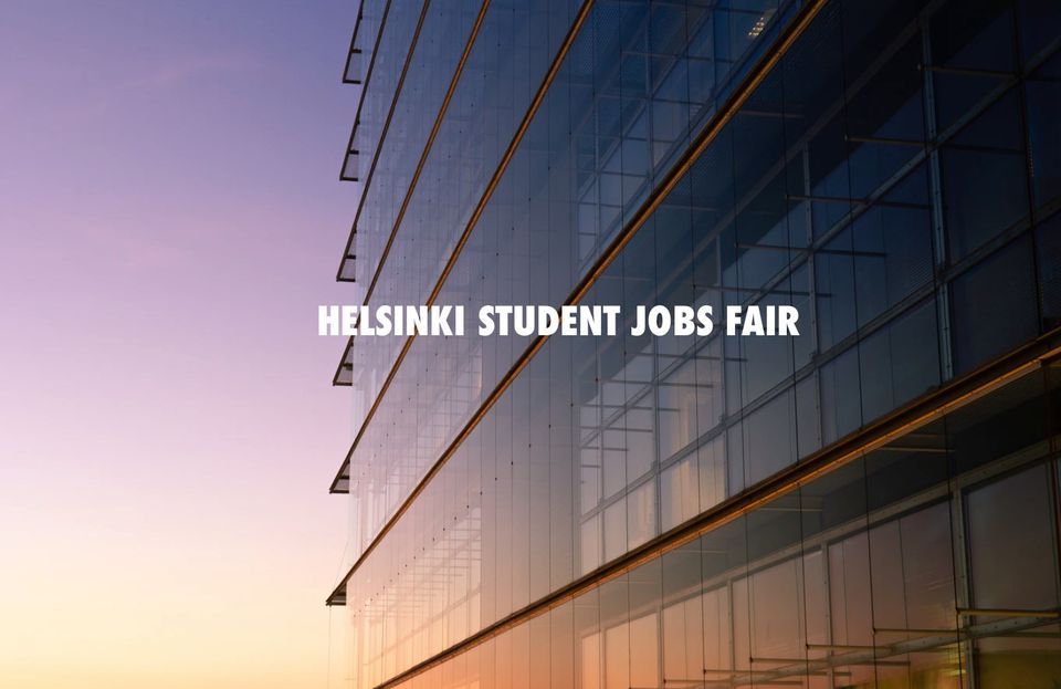 Helsinki Student Jobs Fair