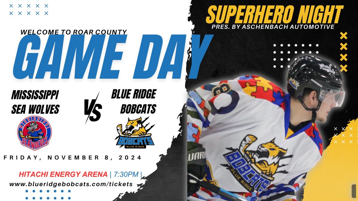 Superhero Night vs Mississippi Sea Wolves