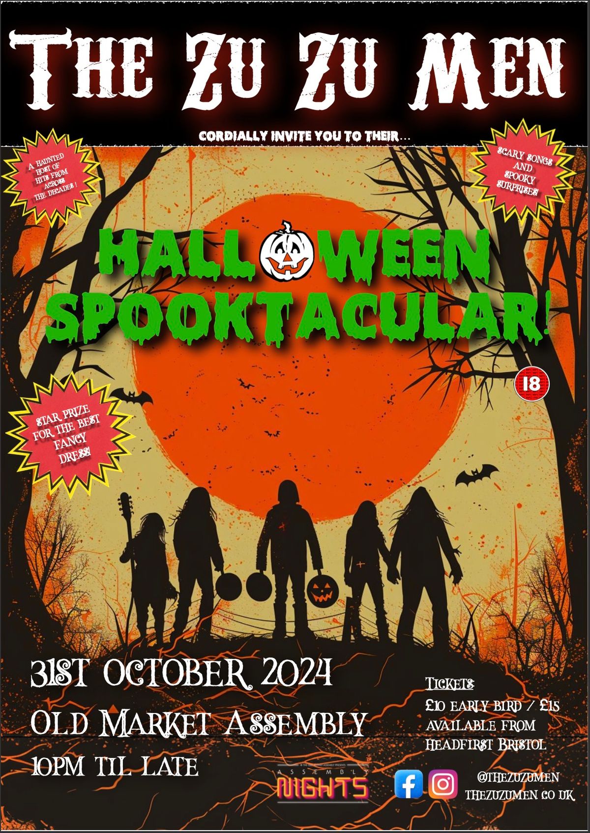 Zu Zu Men Halloween Spooktacular