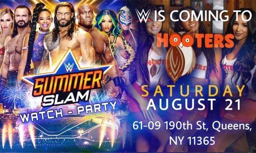 WWE SummerSlam 2021 Watch Party at HOOTERS!