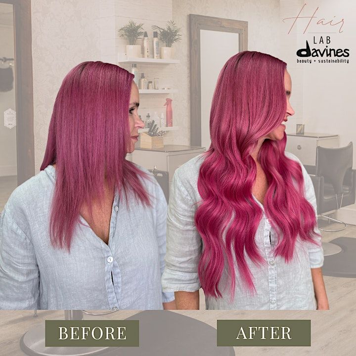 Hair extensions and Davines Colour model call, Hair Lab Calgary, 4