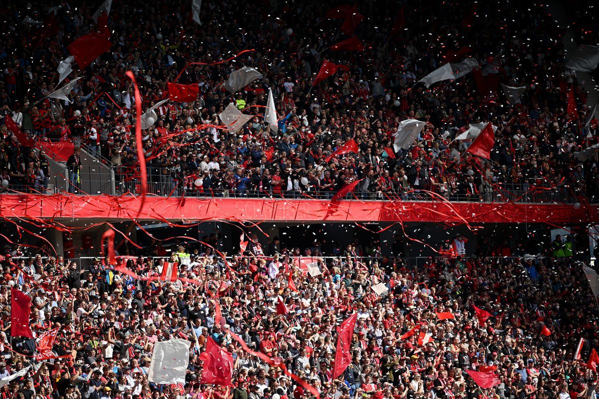 SC Freiburg vs Borussia Monchengladbach at Europa Park Stadion