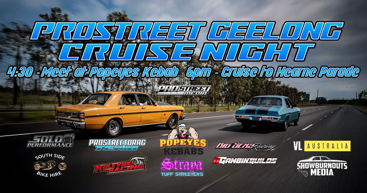 PROSTREET GEELONG CRUISE NIGHT