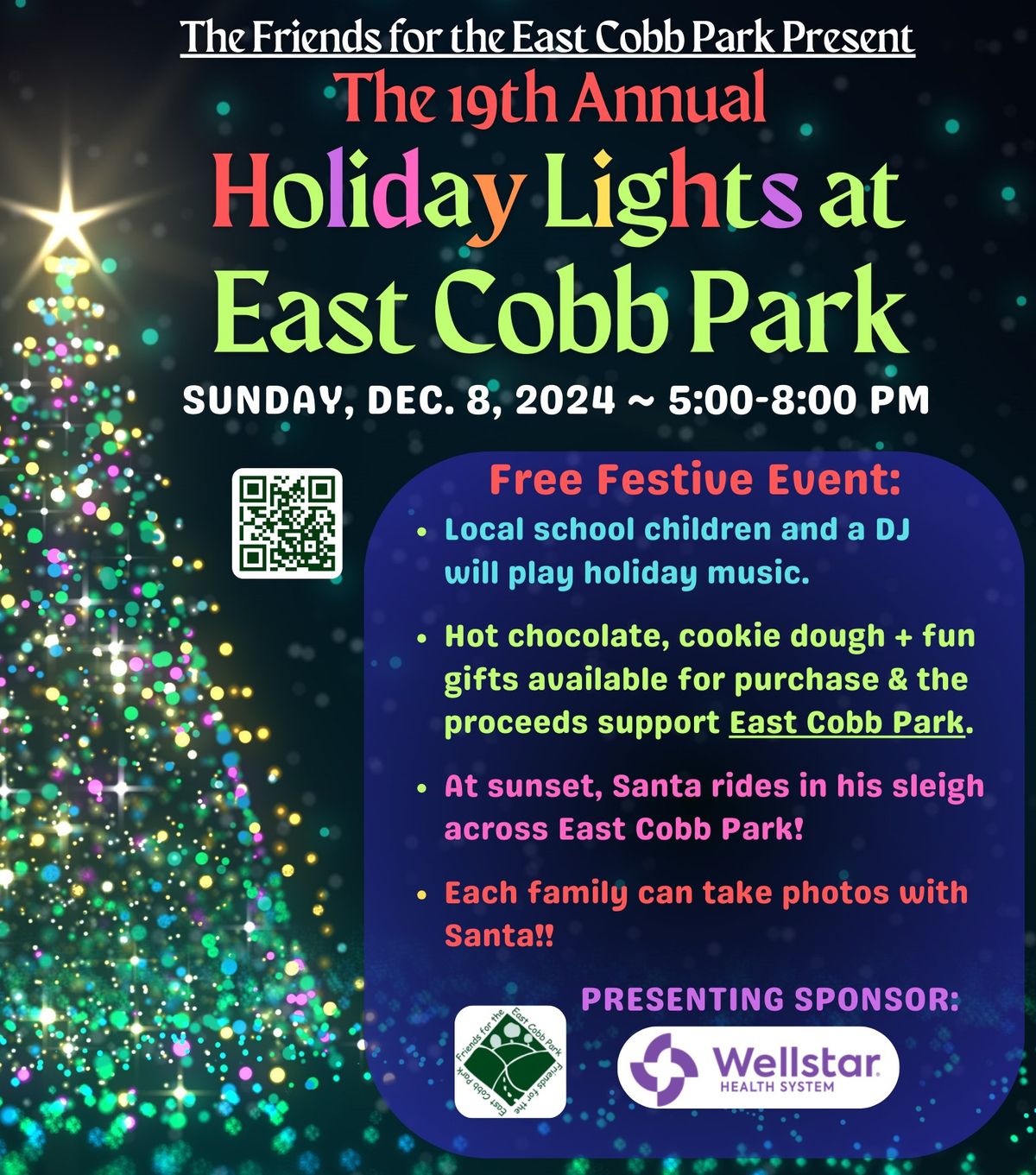 East Cobb Park's 19th Annual Tree Lighting & Holiday Celebration