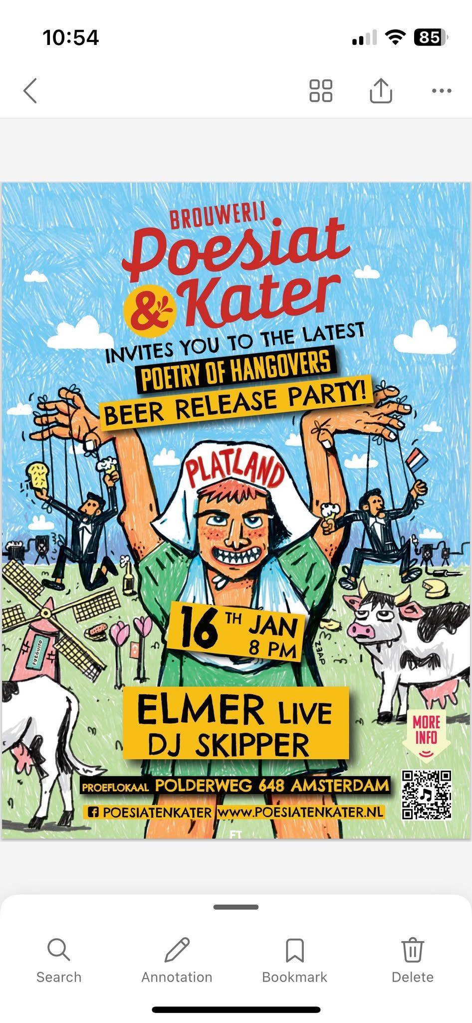 Brouwerij Poesiat & Kater ft. Elmer beer release party