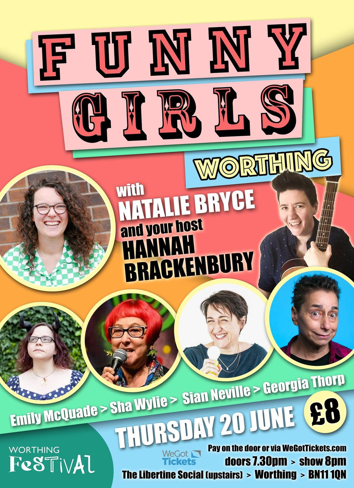 Funny Girls! Worthing \/\/ 20 Jun