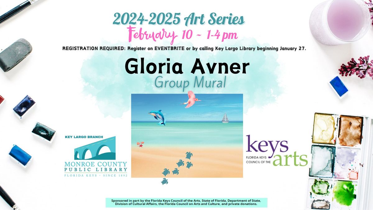 Marine Mural with Gloria Avner