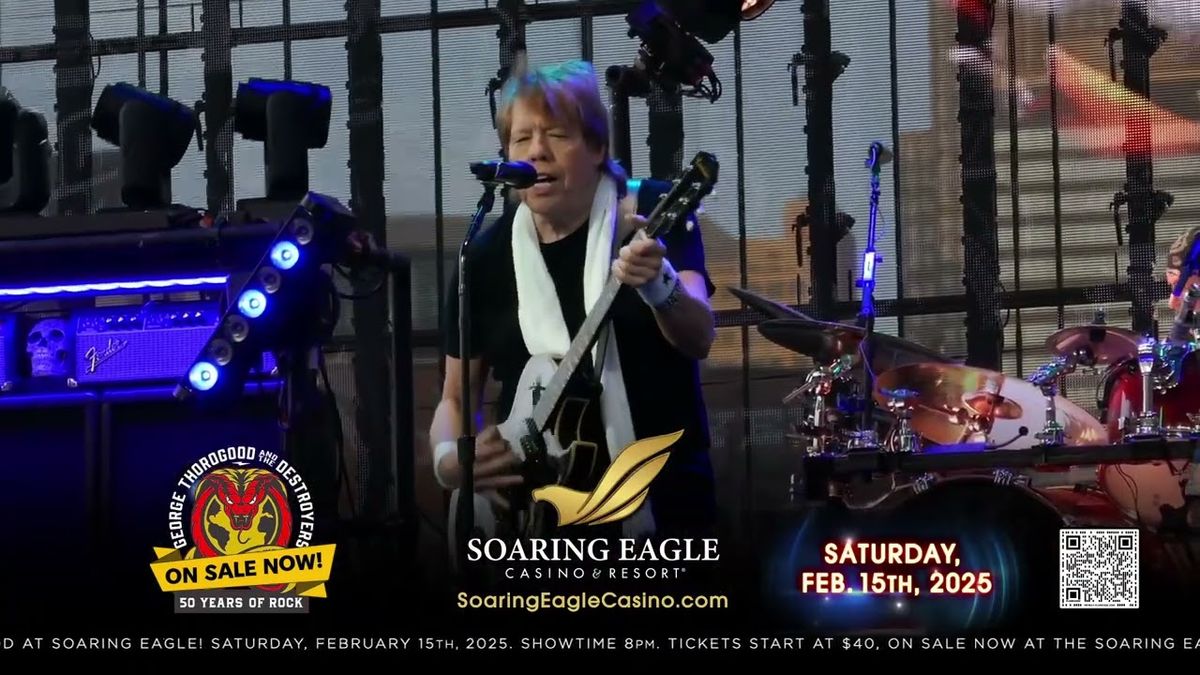 George Thorogood at Soaring Eagle Casino and Resort