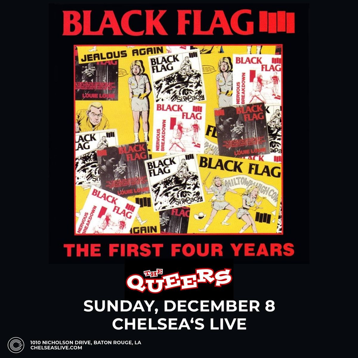 Black Flag with The Queers at Chelsea\u2019s Live