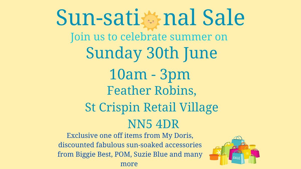 \ud83c\udf1e SUN-SATIONAL SUNDAY SALE \ud83c\udf1e 