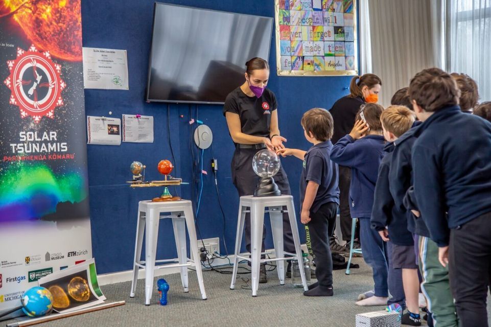 Solar Tsunamis Science Showcase at the Meridian Mall