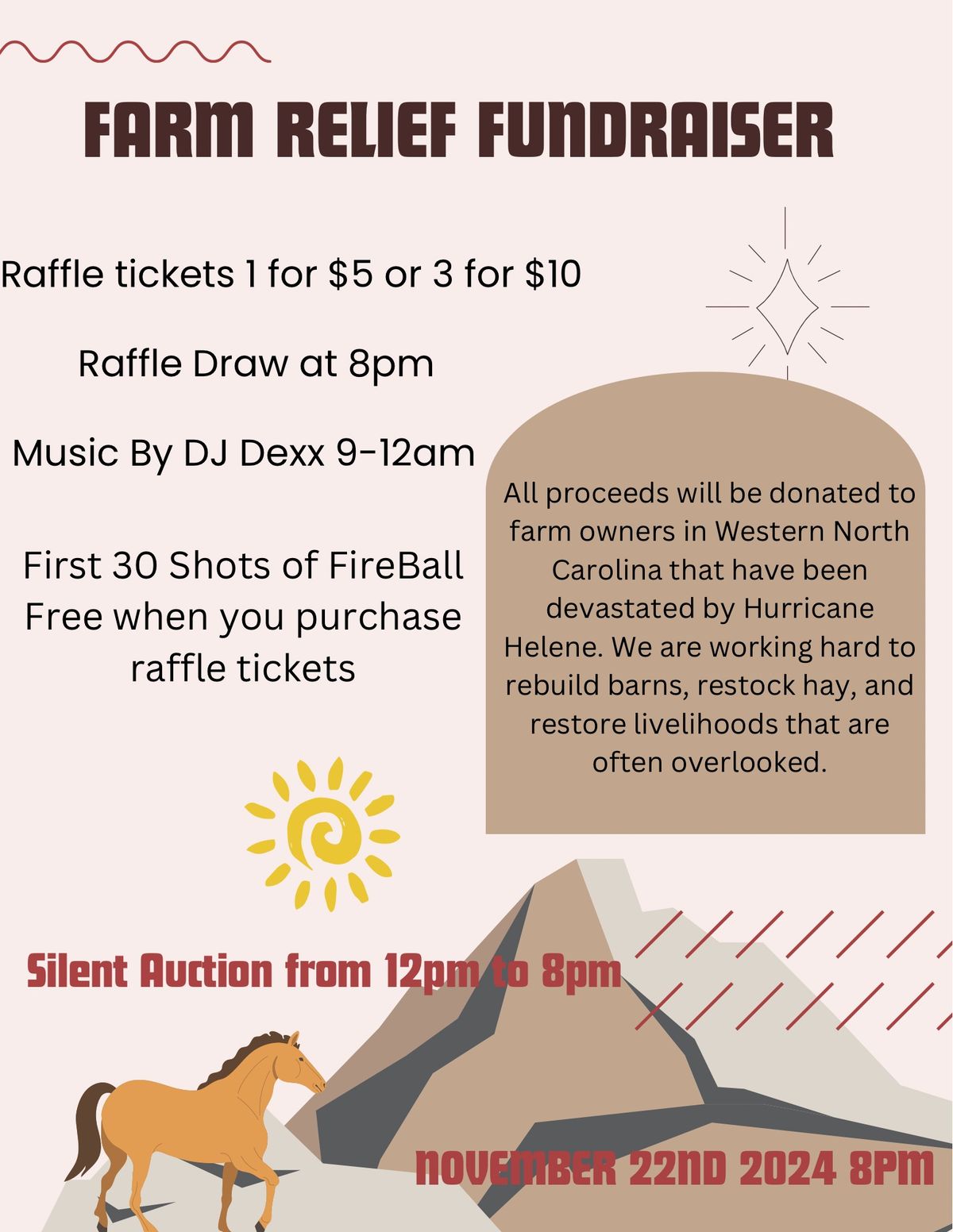 Farm Relief Fundraiser with DJ DEXX