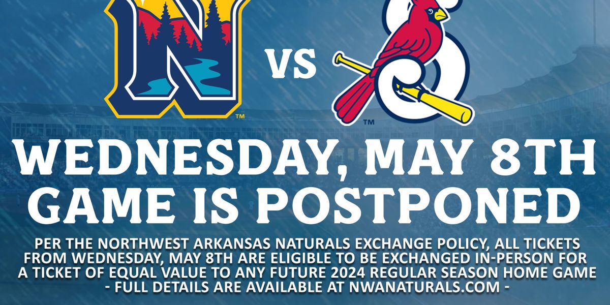 Northwest Arkansas Naturals vs. Springfield Cardinals