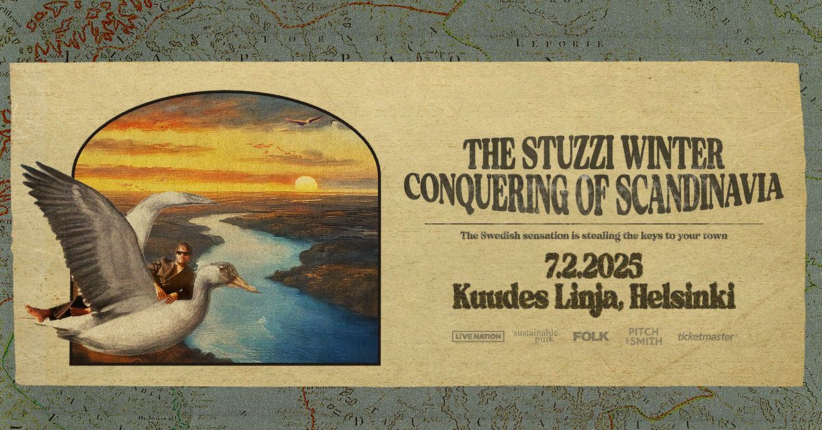 Stuzzi (SE): The Stuzzi Winter Conquering of Scandinavia, Kuudes Linja, Helsinki 7.2.2025