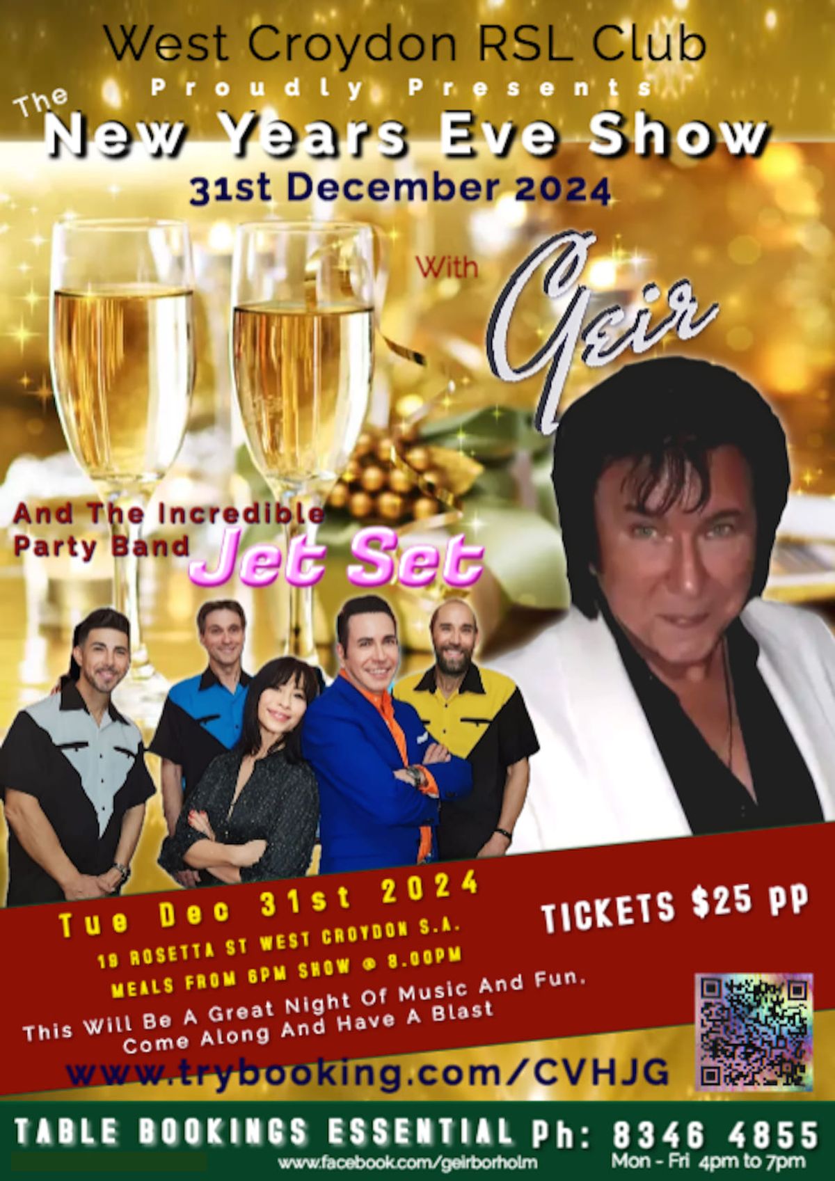 New Year's With Geir, Vinnie Vozzo & The Jet Set Band 