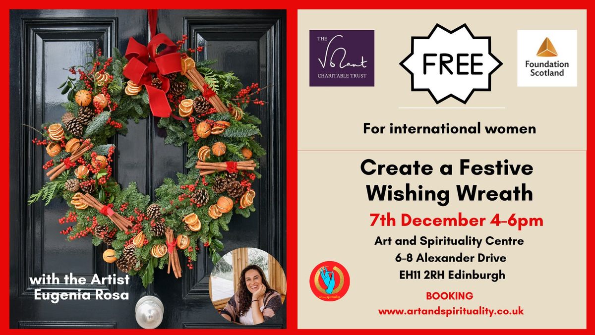 FREE WORKSHOP: Create a Festive Wishing Wreath 