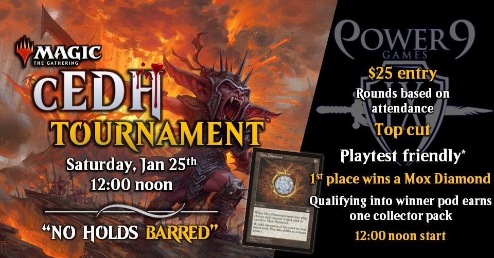 MTG: cEDH "Mox Diamond" Tournament