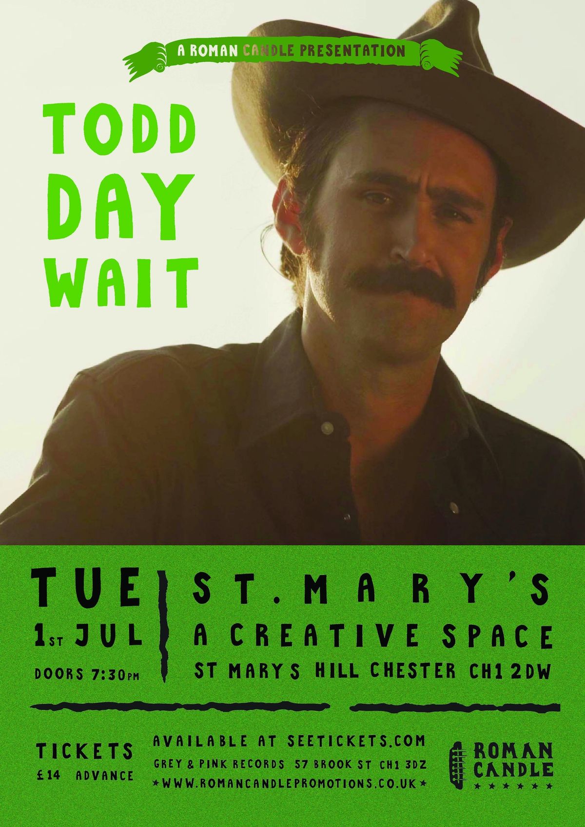 Roman Candle Presents Todd Day Wait