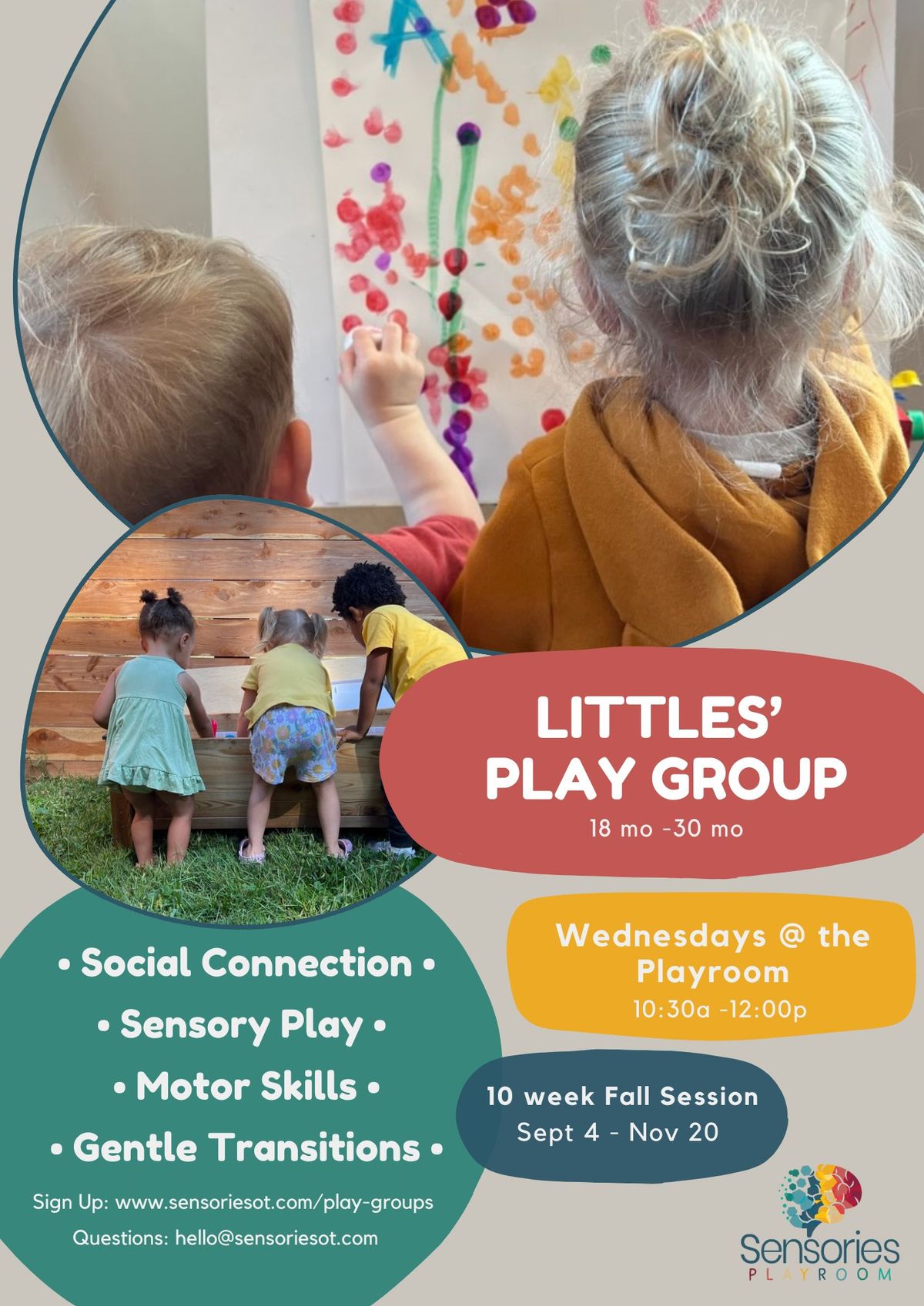 Littles' Play Group @ Sensories Playroom