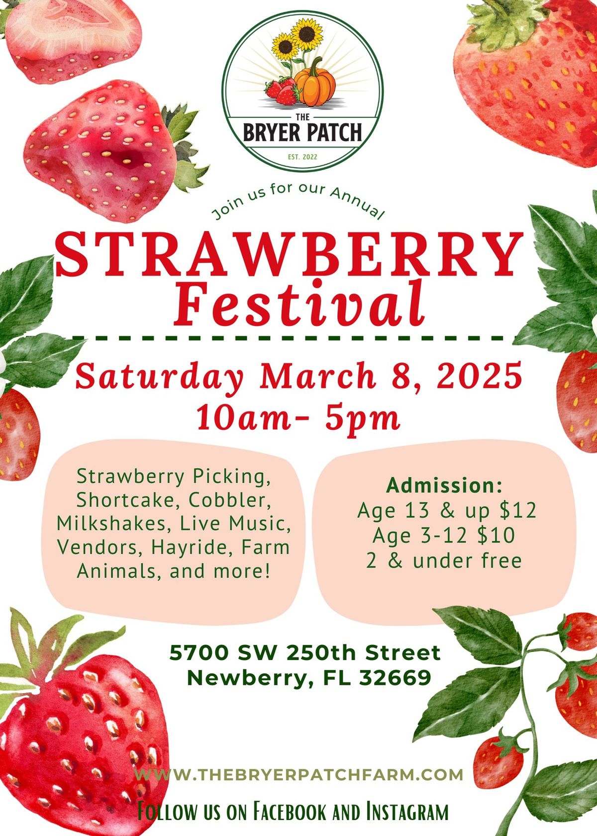 Strawberry Festival at The Bryer Patch