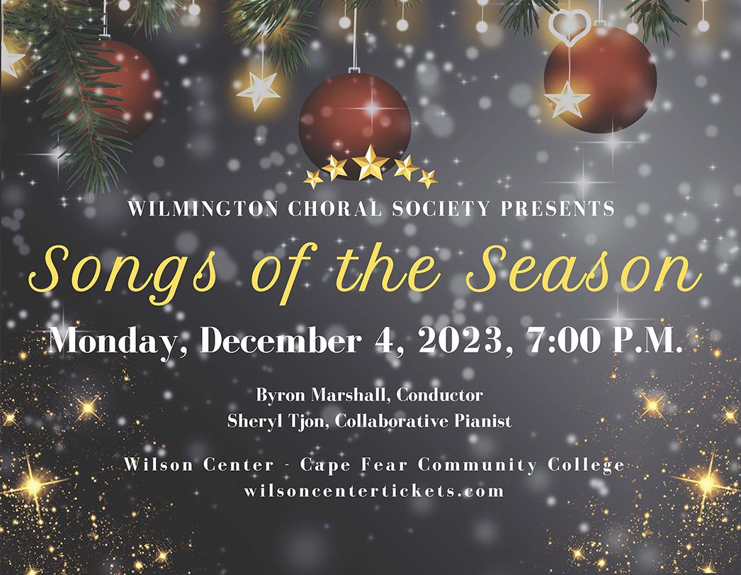 Wilmington Choral Society: Tis The Season For Singing