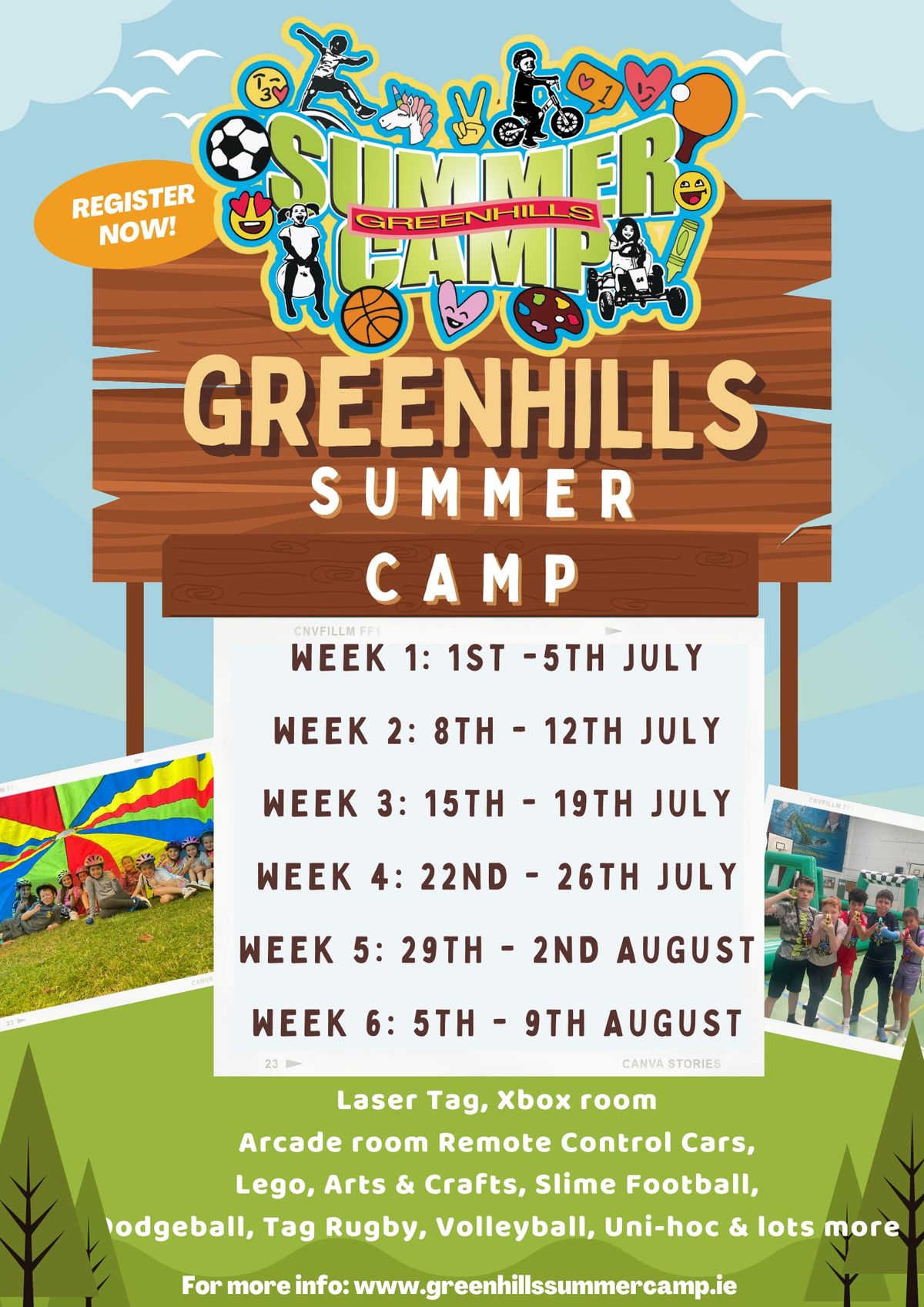 Greenhills Summer Camp 2024