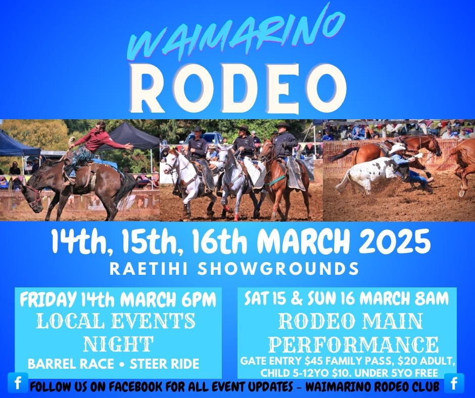 Waimarino Rodeo 2025