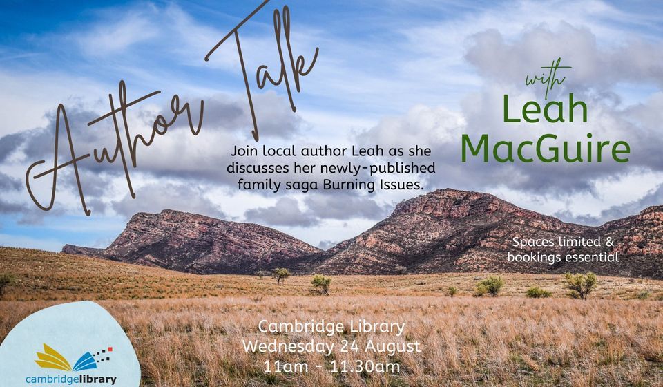 Author talk with Leah MacGuire