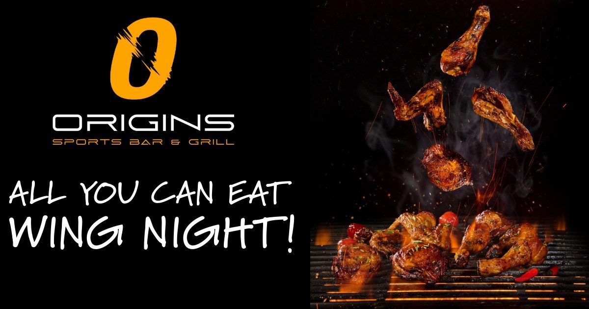 Weekly All You Can Eat Wing Night!