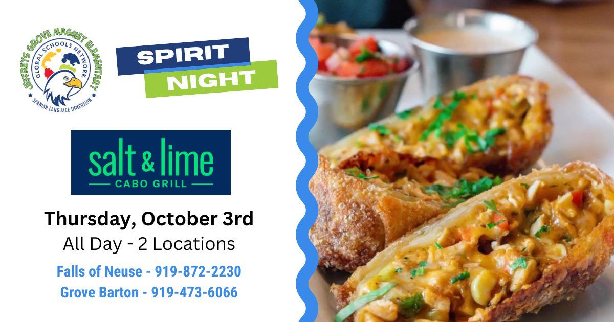 Spirit Night at Salt & Lime Cabo Grill