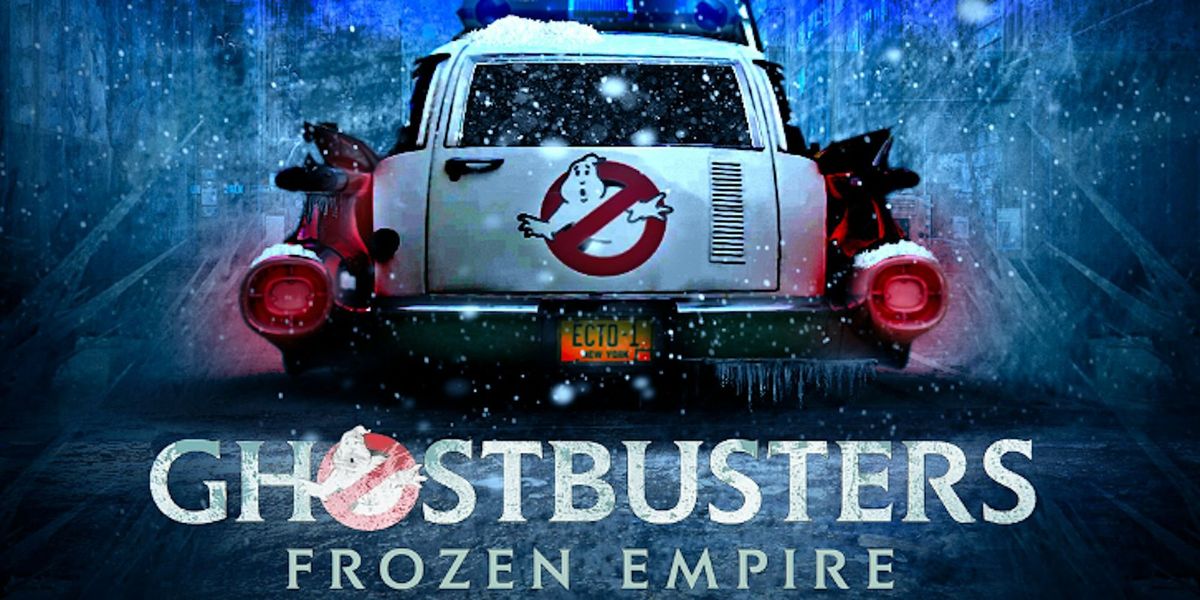 Ghostbusters: Frozen Empire at the Misquamicut Drive-In