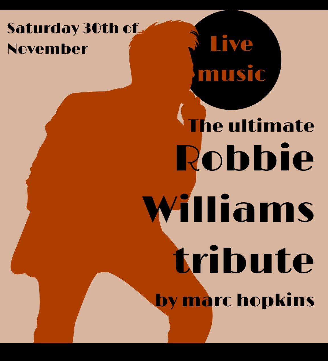 Robbie Williams Tribute