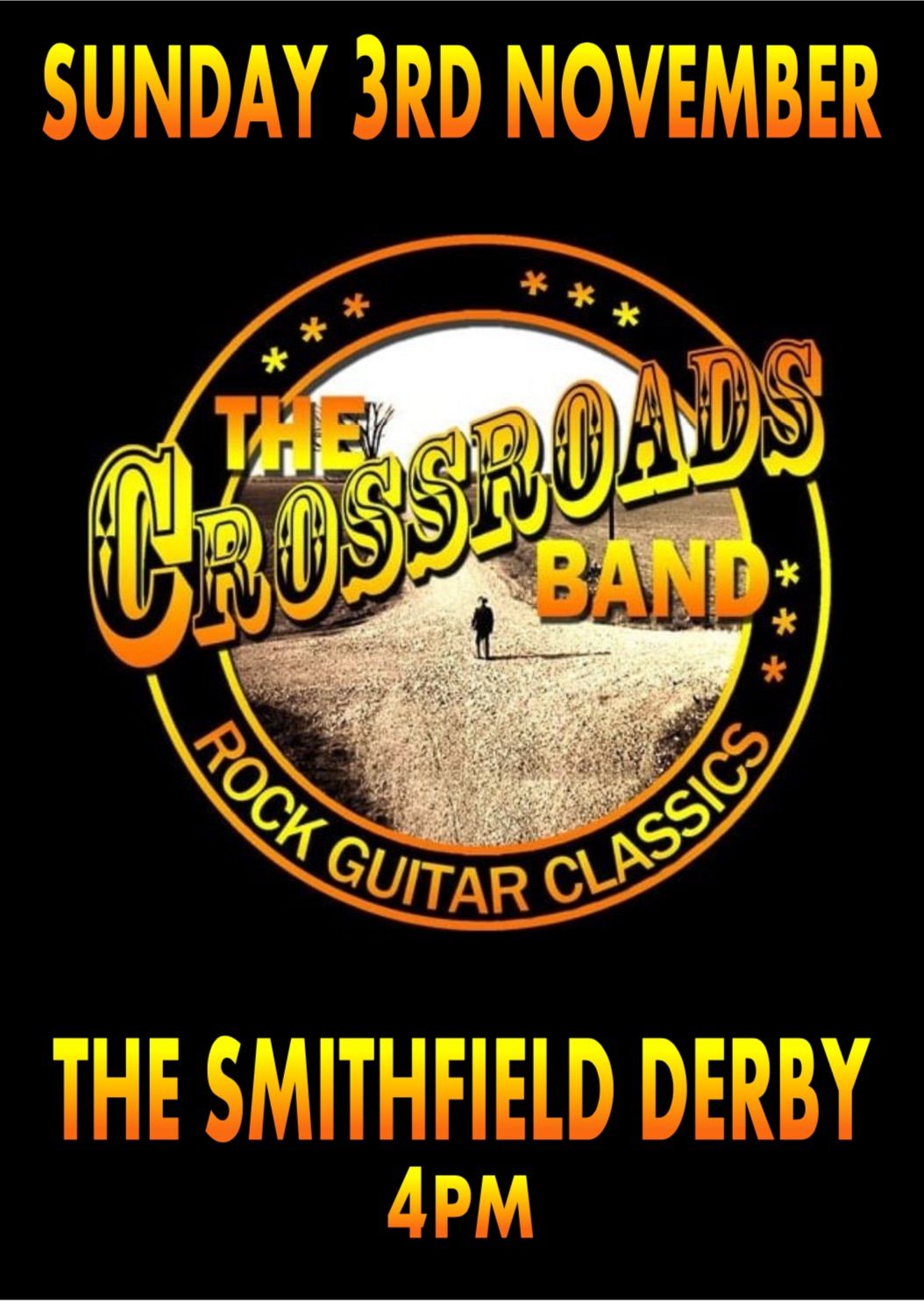 Crossroads. Sunday 3rd Nov