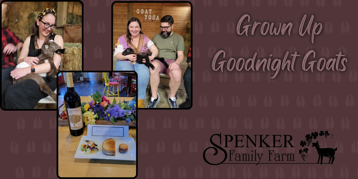 Grown Up Goodnight Goats