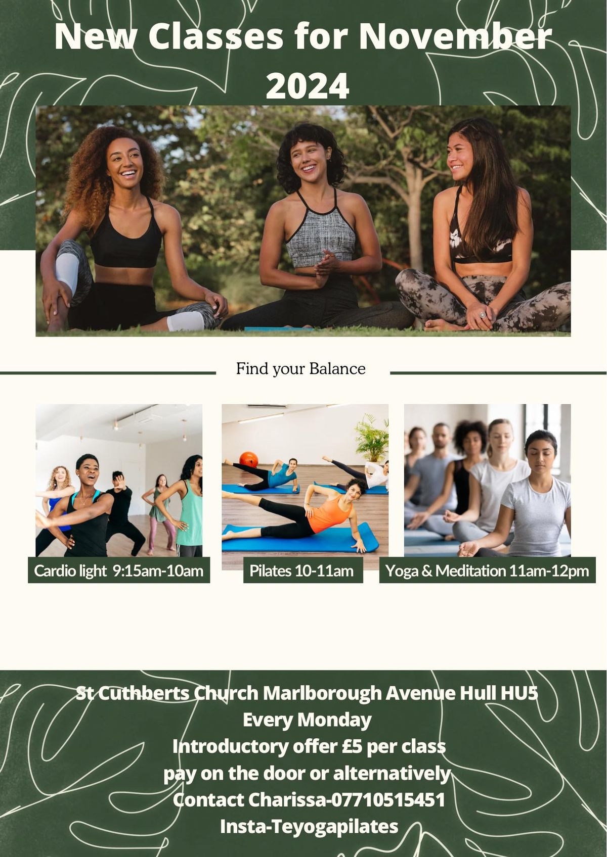 Exercise & Well-being classes