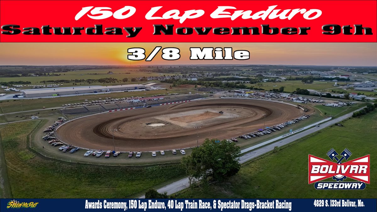 150 Lap Enduro, Awards Ceremony  3\/8 Mile Dirt Track Racing