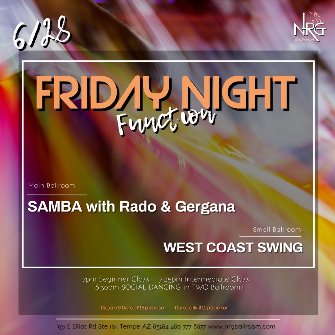 Friday Night Function: SAMBA & WCS 